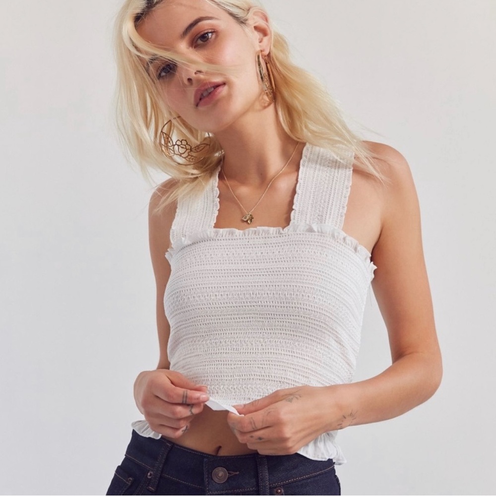 Ecote from Urban Outfitters Ruffled Tank - Picture 2 of 6